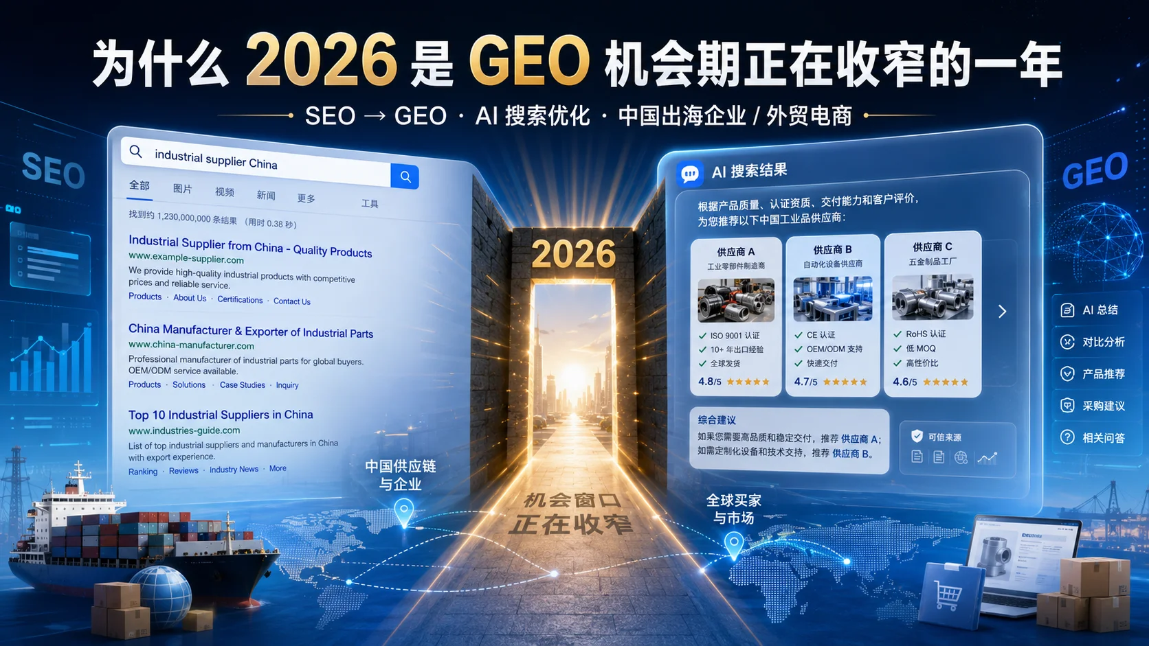 我做 SEO 近 20 年，告诉你为什么 2026 是 GEO 红利窗口正在收窄的一年